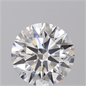 Lab Created Diamond 2.01 Carats, Round with Ideal Cut, D Color, VVS2 Clarity and Certified by IGI