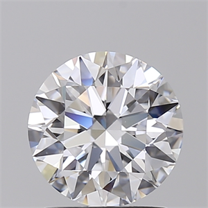 Picture of Lab Created Diamond 1.54 Carats, Round with Excellent Cut, D Color, VVS1 Clarity and Certified by IGI