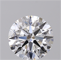 Lab Created Diamond 1.53 Carats, Round with Excellent Cut, D Color, VVS1 Clarity and Certified by IGI