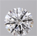 Lab Created Diamond 2.11 Carats, Round with Ideal Cut, D Color, VS1 Clarity and Certified by IGI
