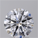 Lab Created Diamond 2.12 Carats, Round with Ideal Cut, E Color, VVS2 Clarity and Certified by IGI