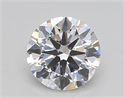 Lab Created Diamond 0.70 Carats, Round with Excellent Cut, D Color, VS2 Clarity and Certified by IGI