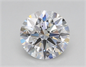 Del inventario de diamantes de laboratorio, 1.06 quilates, Redondo , Color E, claridad VVS2 y certificado IGI