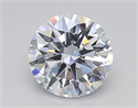 Del inventario de diamantes de laboratorio, 1.20 quilates, Redondo , Color G, claridad VVS2 y certificado IGI