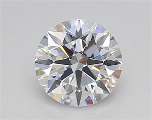 Picture of Lab Created Diamond 1.04 Carats, Round with Excellent Cut, D Color, VVS2 Clarity and Certified by IGI