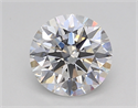 Lab Created Diamond 1.16 Carats, Round with Ideal Cut, D Color, VVS2 Clarity and Certified by IGI