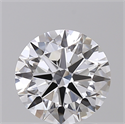 Lab Created Diamond 2.01 Carats, Round with Excellent Cut, D Color, VVS2 Clarity and Certified by IGI