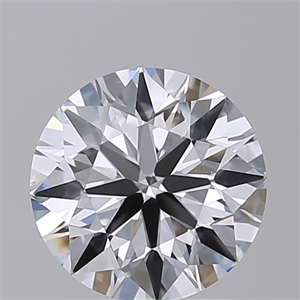 Picture of Lab Created Diamond 2.01 Carats, Round with Excellent Cut, D Color, VS1 Clarity and Certified by IGI