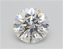 Del inventario de diamantes de laboratorio, 1.03 quilates, Redondo , Color F, claridad VS2 y certificado IGI