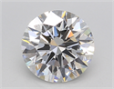 Del inventario de diamantes de laboratorio, 2.54 quilates, Redondo , Color F, claridad VS2 y certificado IGI
