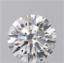 Lab Created Diamond 2.05 Carats, Round with Ideal Cut, F Color, VS1 Clarity and Certified by IGI