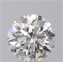 Lab Created Diamond 2.04 Carats, Round with Ideal Cut, G Color, VS1 Clarity and Certified by IGI