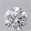 Lab Created Diamond 2.55 Carats, Round with Ideal Cut, E Color, VS1 Clarity and Certified by IGI