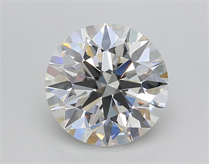 Picture of Lab Created Diamond 2.03 Carats, Round with Ideal Cut, G Color, VVS2 Clarity and Certified by IGI