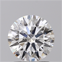 Del inventario de diamantes de laboratorio, 1.53 quilates, Redondo , Color F, claridad VS1 y certificado IGI