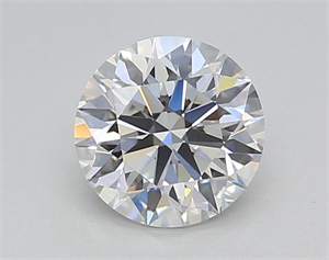 Foto Del inventario de diamantes de laboratorio, 1.08 quilates, Redondo , Color E, claridad VS1 y certificado IGI de