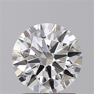 Picture of Lab Created Diamond 1.36 Carats, Round with Ideal Cut, G Color, VS1 Clarity and Certified by IGI