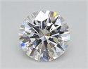 Del inventario de diamantes de laboratorio, 1.09 quilates, Redondo , Color D, claridad VS1 y certificado IGI