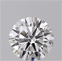 Lab Created Diamond 1.06 Carats, Round with Ideal Cut, E Color, VS1 Clarity and Certified by IGI