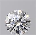 Lab Created Diamond 1.03 Carats, Round with Ideal Cut, F Color, VS1 Clarity and Certified by IGI