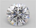 Del inventario de diamantes de laboratorio, 1.51 quilates, Redondo , Color E, claridad VS2 y certificado IGI