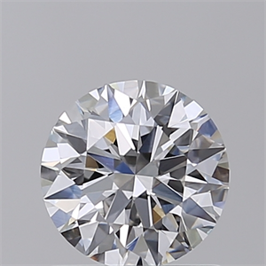 Picture of Lab Created Diamond 1.01 Carats, Round with Ideal Cut, F Color, VVS2 Clarity and Certified by IGI