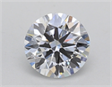 Lab Created Diamond 0.74 Carats, Round with Excellent Cut, E Color, VS2 Clarity and Certified by IGI