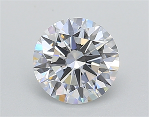 Picture of Lab Created Diamond 0.72 Carats, Round with Excellent Cut, D Color, VS1 Clarity and Certified by IGI