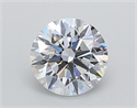 Lab Created Diamond 0.71 Carats, Round with Excellent Cut, D Color, VS1 Clarity and Certified by IGI