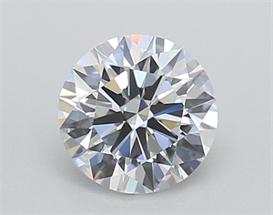 Picture of Lab Created Diamond 0.72 Carats, Round with Ideal Cut, D Color, VS1 Clarity and Certified by IGI