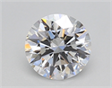 Lab Created Diamond 0.73 Carats, Round with Ideal Cut, D Color, VS1 Clarity and Certified by IGI