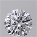 Lab Created Diamond 0.76 Carats, Round with Ideal Cut, D Color, VS2 Clarity and Certified by IGI