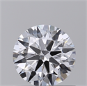Lab Created Diamond 0.72 Carats, Round with Ideal Cut, E Color, VVS2 Clarity and Certified by IGI