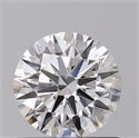 Lab Created Diamond 0.85 Carats, Round with Ideal Cut, D Color, VVS2 Clarity and Certified by IGI