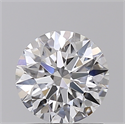 Lab Created Diamond 1.08 Carats, Round with Ideal Cut, E Color, VS1 Clarity and Certified by IGI