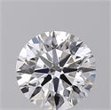 Lab Created Diamond 1.07 Carats, Round with Ideal Cut, D Color, VS1 Clarity and Certified by IGI