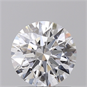Lab Grown Diamond 1.08 Carats, Round with Ideal Cut, D Color, VS1 Clarity and Certified by IGI
