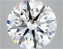 Lab Created Diamond 7.57 Carats, Round with excellent Cut, G Color, vs2 Clarity and Certified by GIA