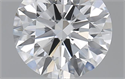 0.70 Carats, Round with Excellent Cut, D Color, VVS1 Clarity and Certified by GIA