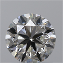 0.90 Carats, Round with Very Good Cut, H Color, VVS1 Clarity and Certified by GIA