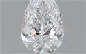 0.60 Carats, Pear D Color, VS2 Clarity and Certified by GIA