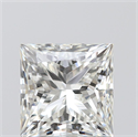 1.00 Carats, Princess I Color, VS1 Clarity and Certified by GIA