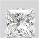 1.31 Carats, Princess F Color, VS2 Clarity and Certified by GIA