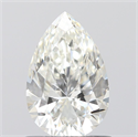 0.81 Carats, Pear H Color, VS1 Clarity and Certified by GIA