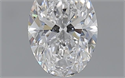 0.50 Carats, Oval E Color, VS1 Clarity and Certified by GIA