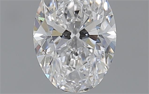 Picture of 0.50 Carats, Oval E Color, VS1 Clarity and Certified by GIA