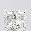 1.00 Carats, Princess H Color, VVS1 Clarity and Certified by GIA