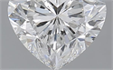 1.02 Carats, Heart E Color, VS1 Clarity and Certified by GIA