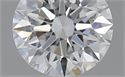 0.53 Carats, Round with Excellent Cut, F Color, VS1 Clarity and Certified by GIA