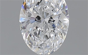 Picture of 0.50 Carats, Oval D Color, VS2 Clarity and Certified by GIA